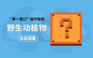 【野生动植物】进出口-操作演示